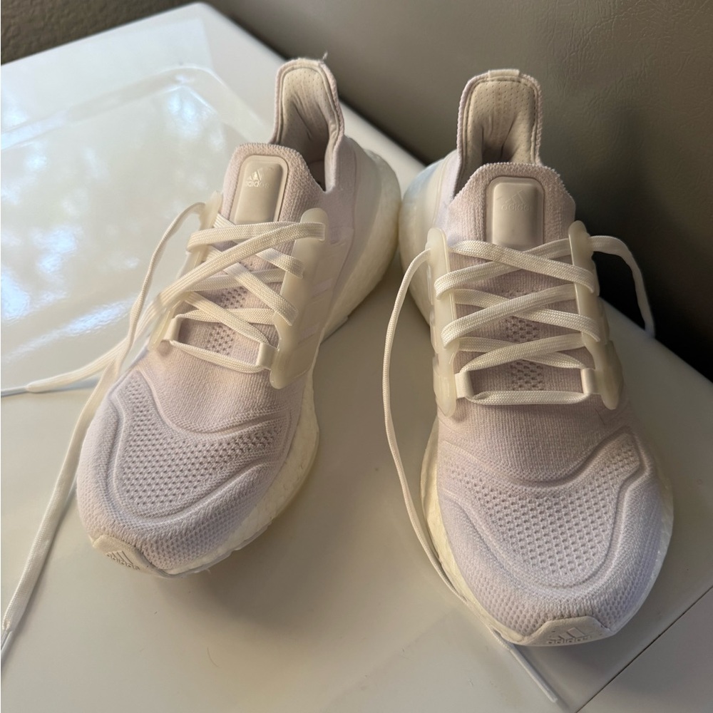 Adidas Boost White Running Shoes